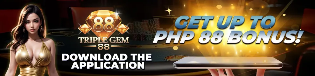 Download the TRIPLEGEM88 app for seamless access to exciting casino games and VIP rewards.