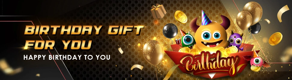 Free Spins bonus promotion with spinning slot machine and bright lights.